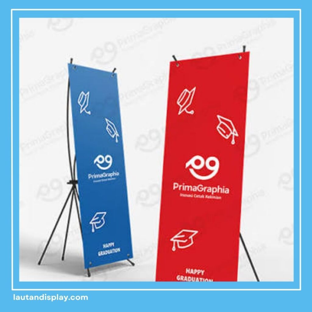 banner berdiri ukuran